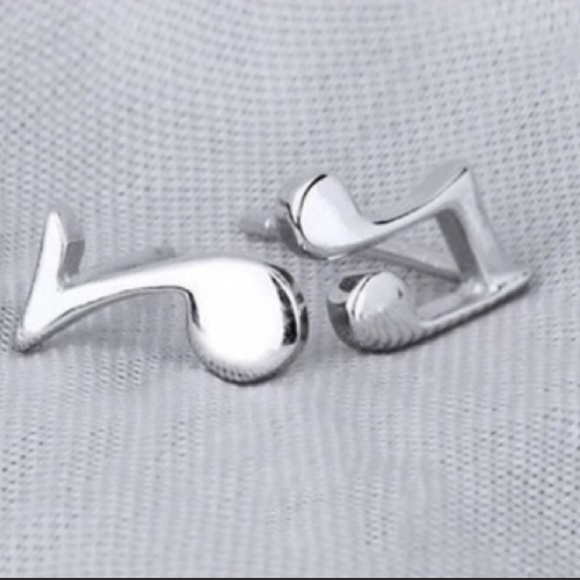 sbfashions Jewelry - 5⭐️SelloutSterling925MusicNotesEarringsMusicLover